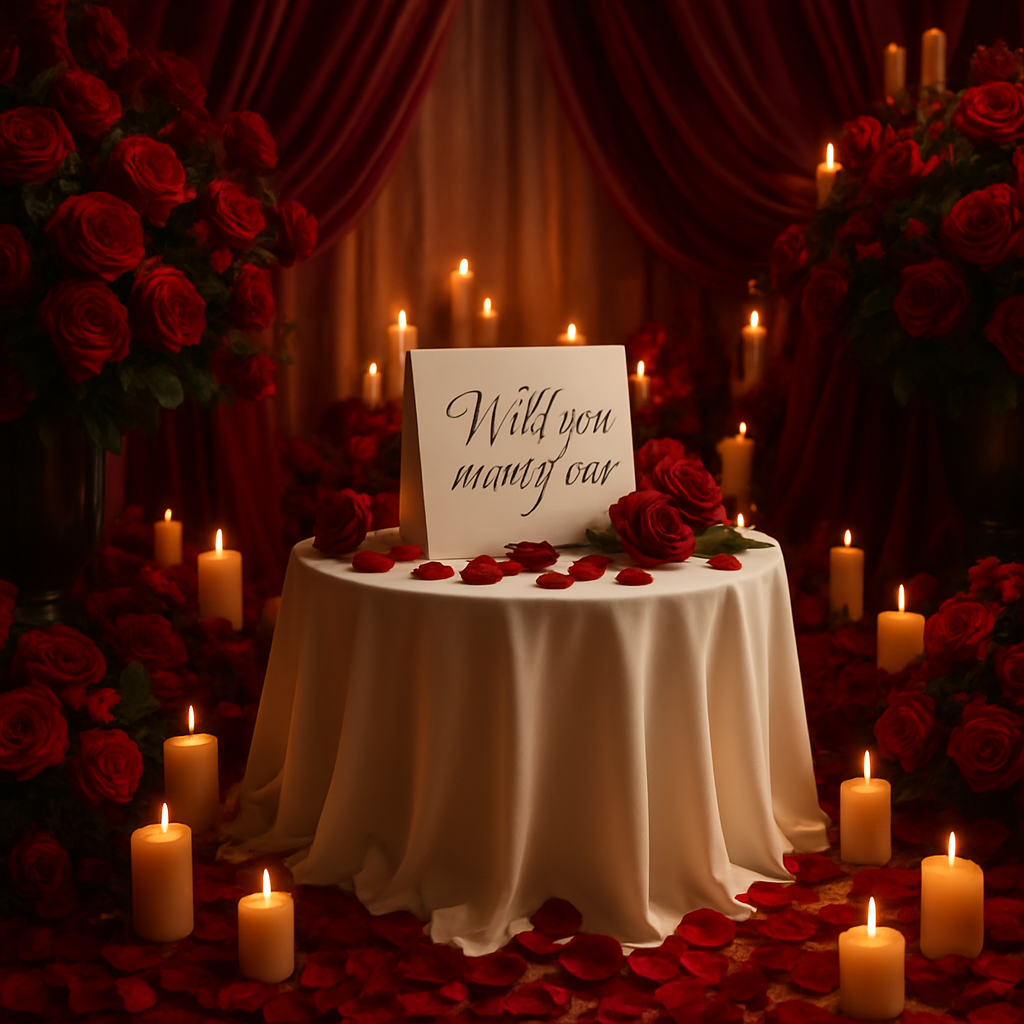 Custom Proposal proposal backdrop