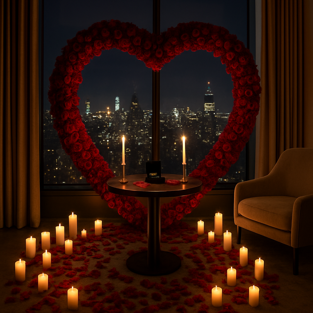 Skyline proposal backdrop